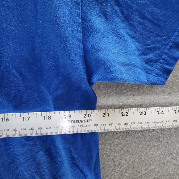 VINTAGE Santa Cruz Men Shirt Medium Blue Logo‎ Waves Graphic Adult Tee - Picture 5 of 7